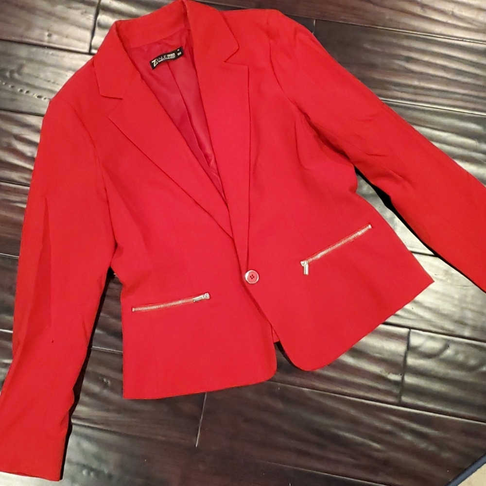 Gorgeous Red Suit Jacket